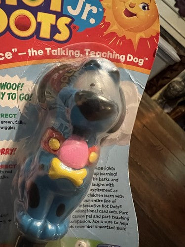 Hot Dots Jr. "ACE" The Talking, Teaching Dog Theme/subject Animal, Learning NEW