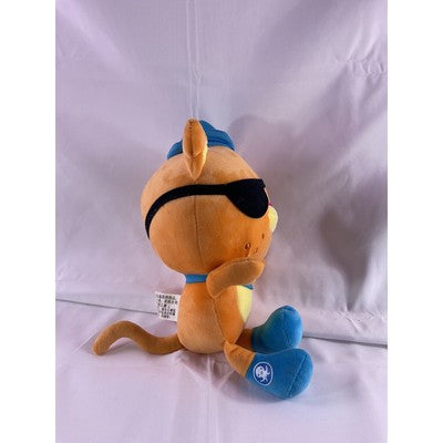 Octanauts Kwazii Pirate Cat Huawang Stuffed Animal Plush Toy 10" Orange