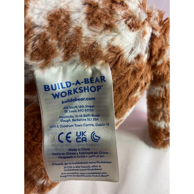Build A Bear Texas Longhorn Cow Wildlife Stuffed Animal Sitting 14" Retired 2022