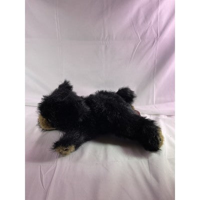 Bearington Collection Rocky The Black Bear Stuffed Animal Toy 12"