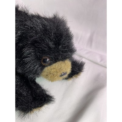 Bearington Collection Rocky The Black Bear Stuffed Animal Toy 12"