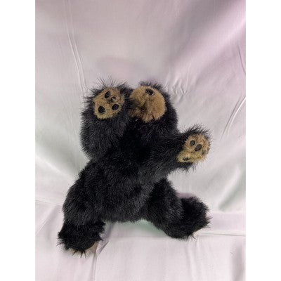 Bearington Collection Rocky The Black Bear Stuffed Animal Toy 12"