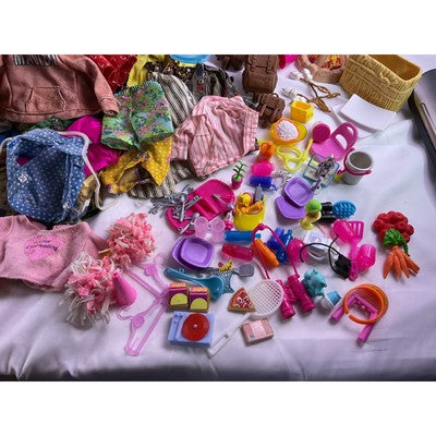 Vintage Barbie Ken Lot Dolls Clothes Accessories Twist Turn 60s 70s 80s 100+ pcs