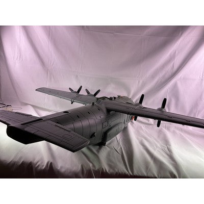 Toys R Us Shark Fighter Plane Aircraft Wingspan Toy Gray 31x34"