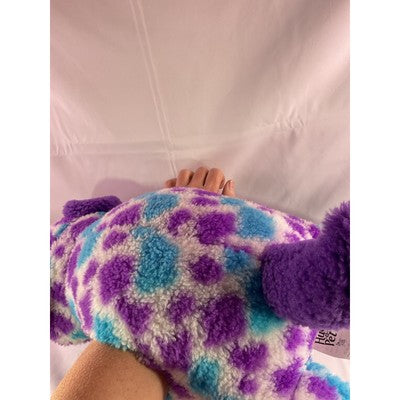 Russ Hug A Pet Puppy Dog Soft Animal Plush Toy 20" Spotted Purple Blue