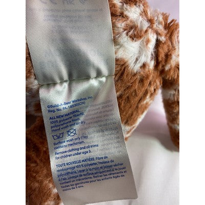Build A Bear Texas Longhorn Cow Wildlife Stuffed Animal Sitting 14" Retired 2022