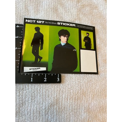 NCT 127 Sticker The 3rd Album K-Pop CD With Photocard Booklet Set 2021