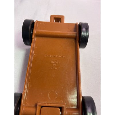 Fisher Price Little People Disney Railway Train Cars Dog Mustache Cowboy Vtg Lot