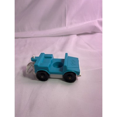 Fisher Price Little People Disney Railway Train Cars Dog Mustache Cowboy Vtg Lot