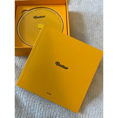 BTS Butter Cream CD Photocard Lyric Cards Folded Message Card Album Set 2021