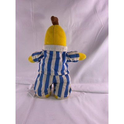Tomy Vintage B2 Banana In Pajamas Plush D6 1995 12" Yellow/Blue