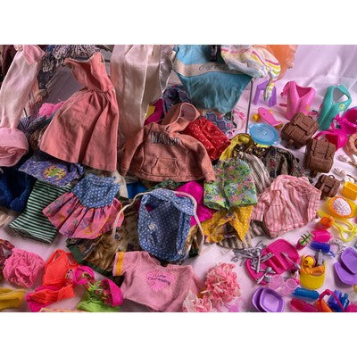 Vintage Barbie Ken Lot Dolls Clothes Accessories Twist Turn 60s 70s 80s 100+ pcs