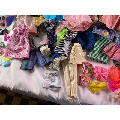 Vintage Barbie Ken Lot Dolls Clothes Accessories Twist Turn 60s 70s 80s 100+ pcs