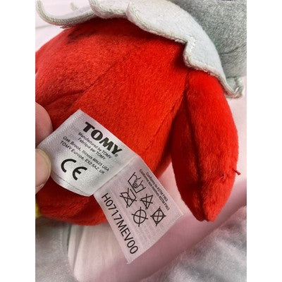 Tomy Pokémon Delibird Squishy Animal Plush Toy 12" 2017 Red/Gray