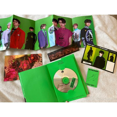 NCT 127 Sticker The 3rd Album K-Pop CD With Photocard Booklet Set 2021
