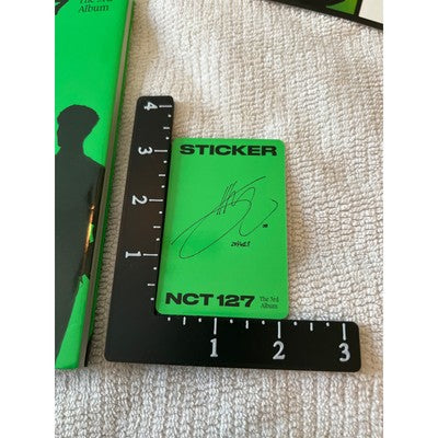 NCT 127 Sticker The 3rd Album K-Pop CD With Photocard Booklet Set 2021