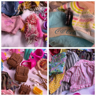 Vintage Barbie Ken Lot Dolls Clothes Accessories Twist Turn 60s 70s 80s 100+ pcs