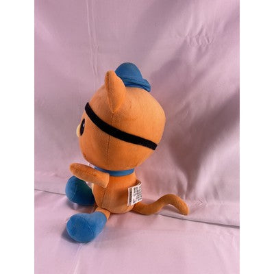 Octanauts Kwazii Pirate Cat Huawang Stuffed Animal Plush Toy 10" Orange