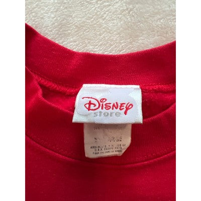 Disney Mickey Mouse Vintage 90s Casual Pullover Unisex Sweatshirt Red XXL