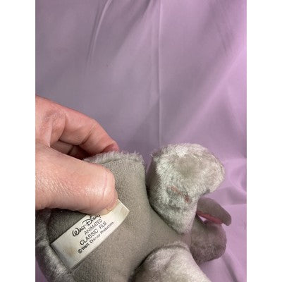 Walt Disney Dumbo Plush Toy Animated Film Classic 8" Gray