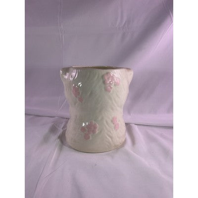 Vintage MCM Kitten Cat Ceramic Vase Planter Baby Floral Arrangement 7" White