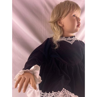 Bruno Rossellini Doll Chloe Life Size Toddler 27" Limited Porcelain 1997 Signed