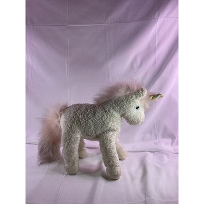 TY Sparkles The Unicorn Classic Plush Large 1996 10" Tall White