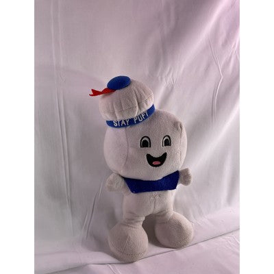Stay Puft Marshmallow Man Plush Toy 9" Tall For Ages 3+ White Ghostbusters