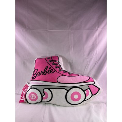 Barbie The Movie Barbie Roller Skate Decorative Bed Pillow 2023 12x20" Pink NWT