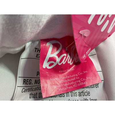 Barbie The Movie Barbie Roller Skate Decorative Bed Pillow 2023 12x20" Pink NWT