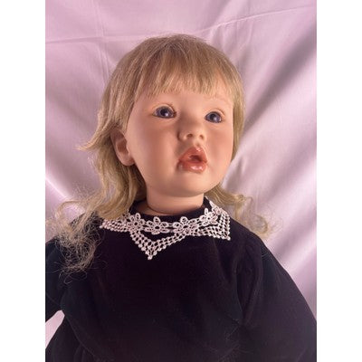 Bruno Rossellini Doll Chloe Life Size Toddler 27" Limited Porcelain 1997 Signed