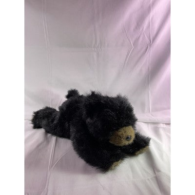 Bearington Collection Rocky The Black Bear Stuffed Animal Toy 12" 