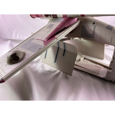 Hasbro Star Wars Clone Wars CW TRU Republic Gunship Crumb Bomber 2009 White